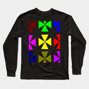 Rainbow flowers Long Sleeve T-Shirt